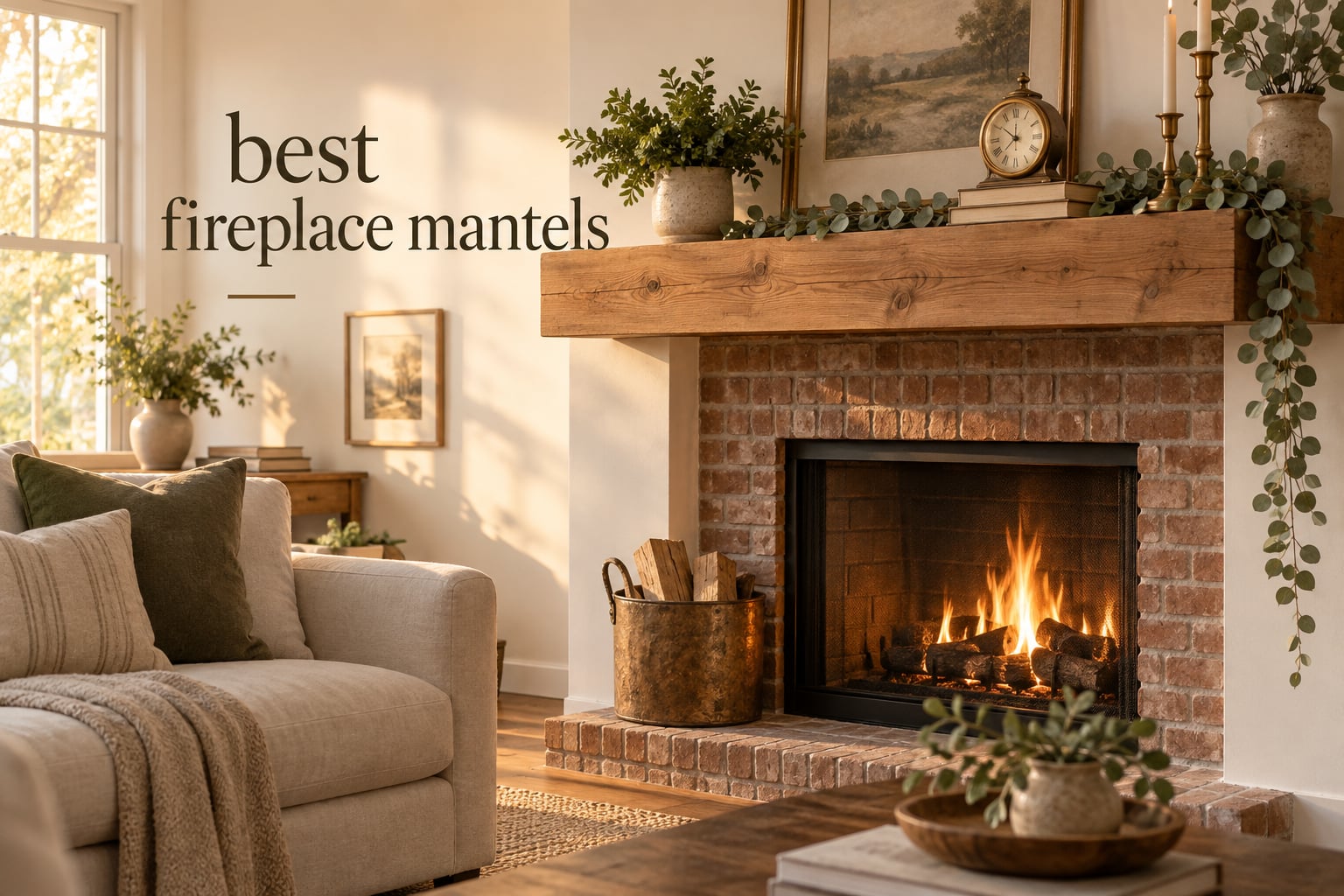 best fireplace mantels