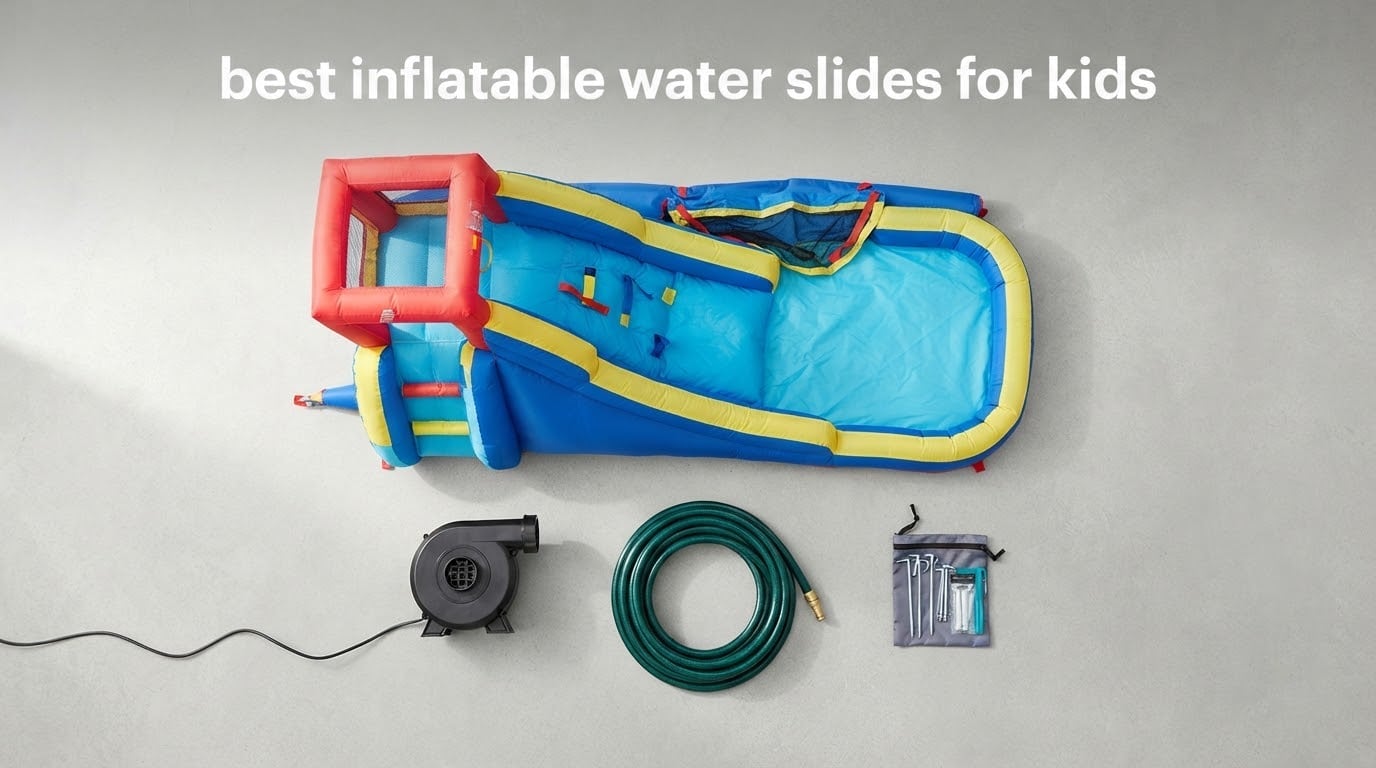 best inflatable water slides for kids