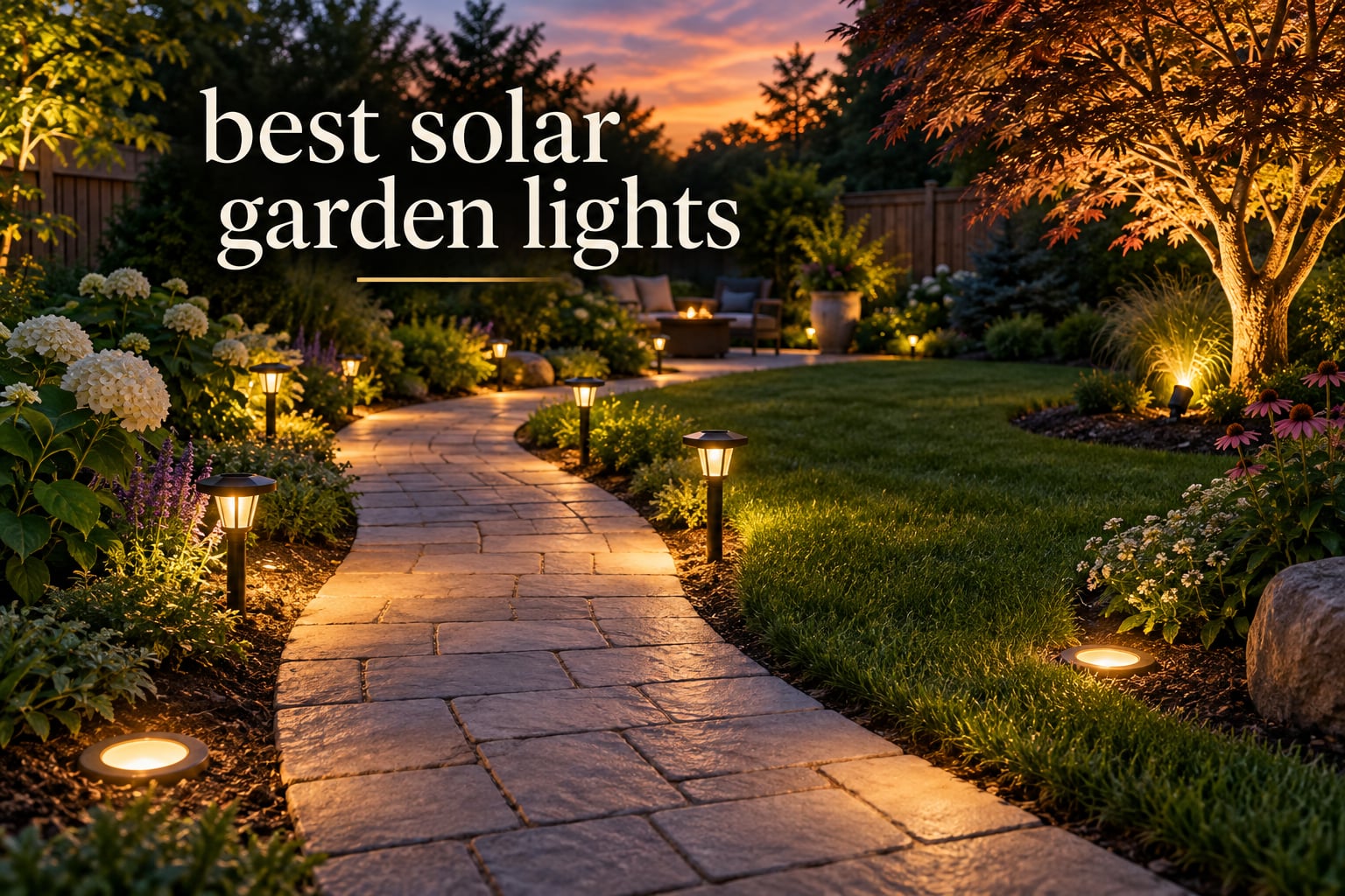 best solar garden lights