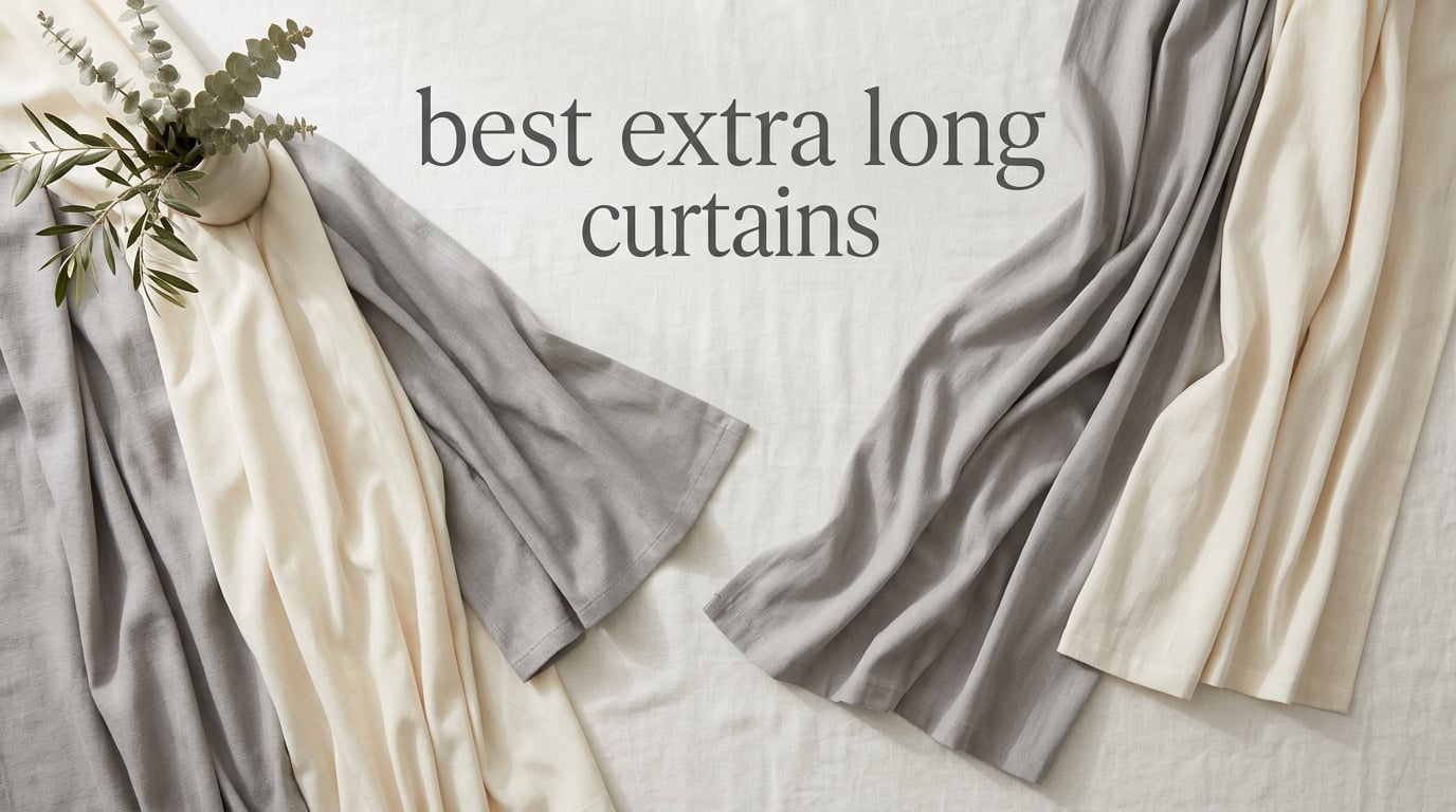 best extra long curtains