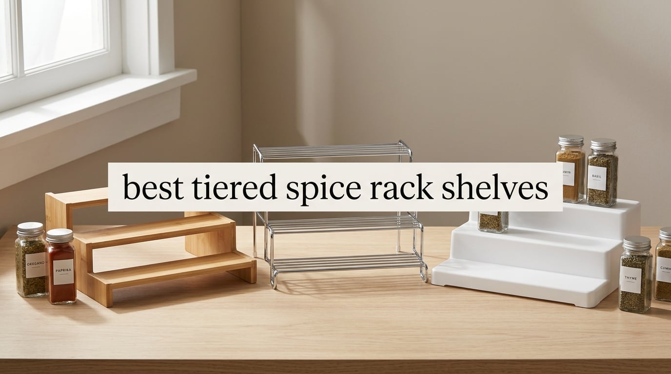 best tiered spice rack shelves