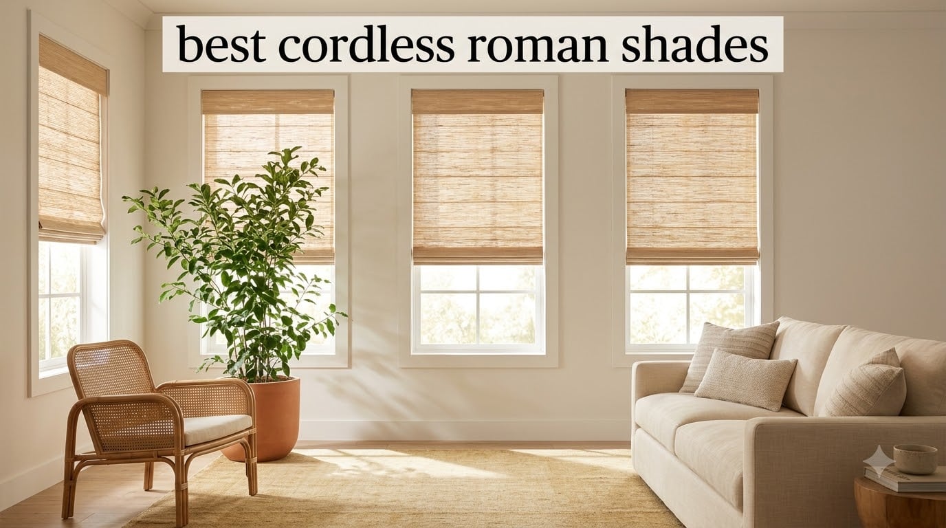 best cordless roman shades