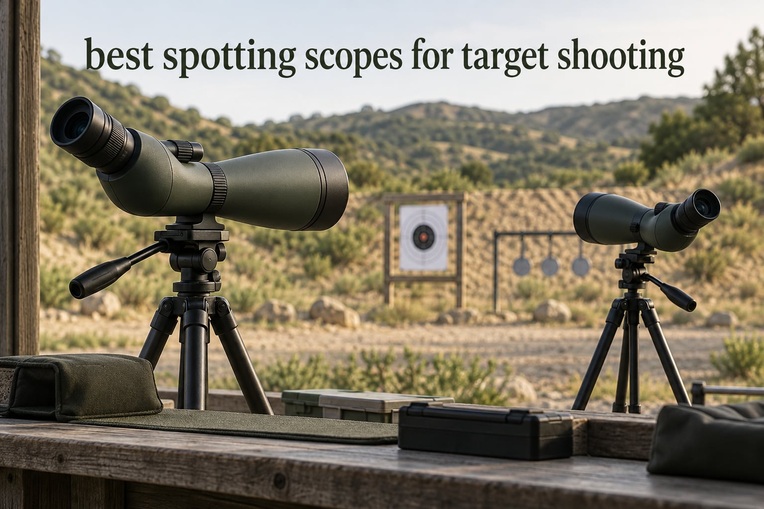best spotting scopes for target shooting