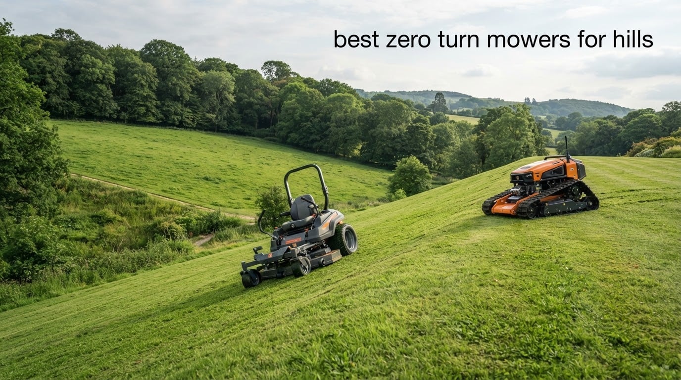 best zero turn mowers for hills
