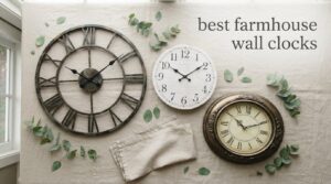 best farmhouse wall clocks