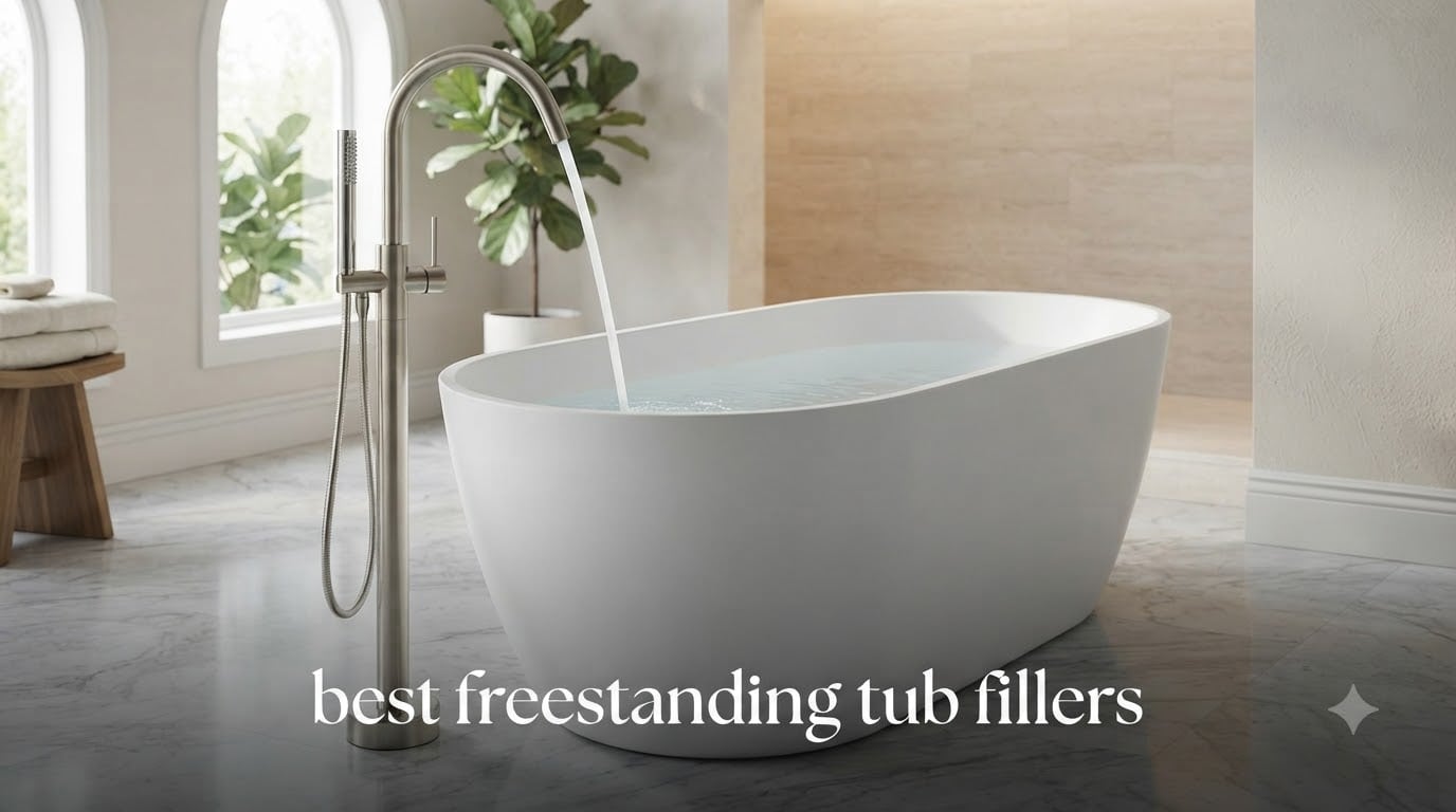 best freestanding tub fillers