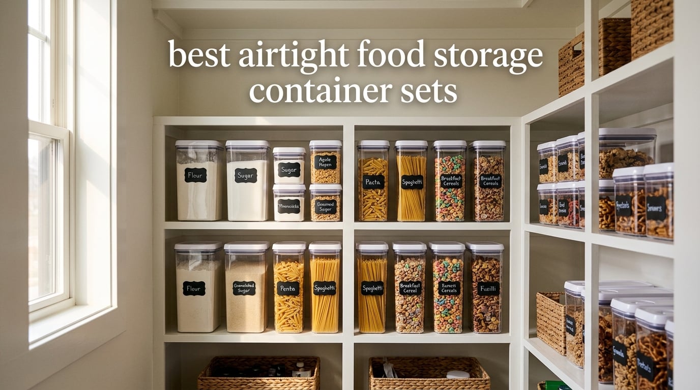 best airtight food storage container sets