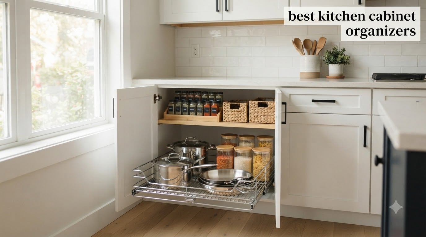 best kitchen cabinet organizers