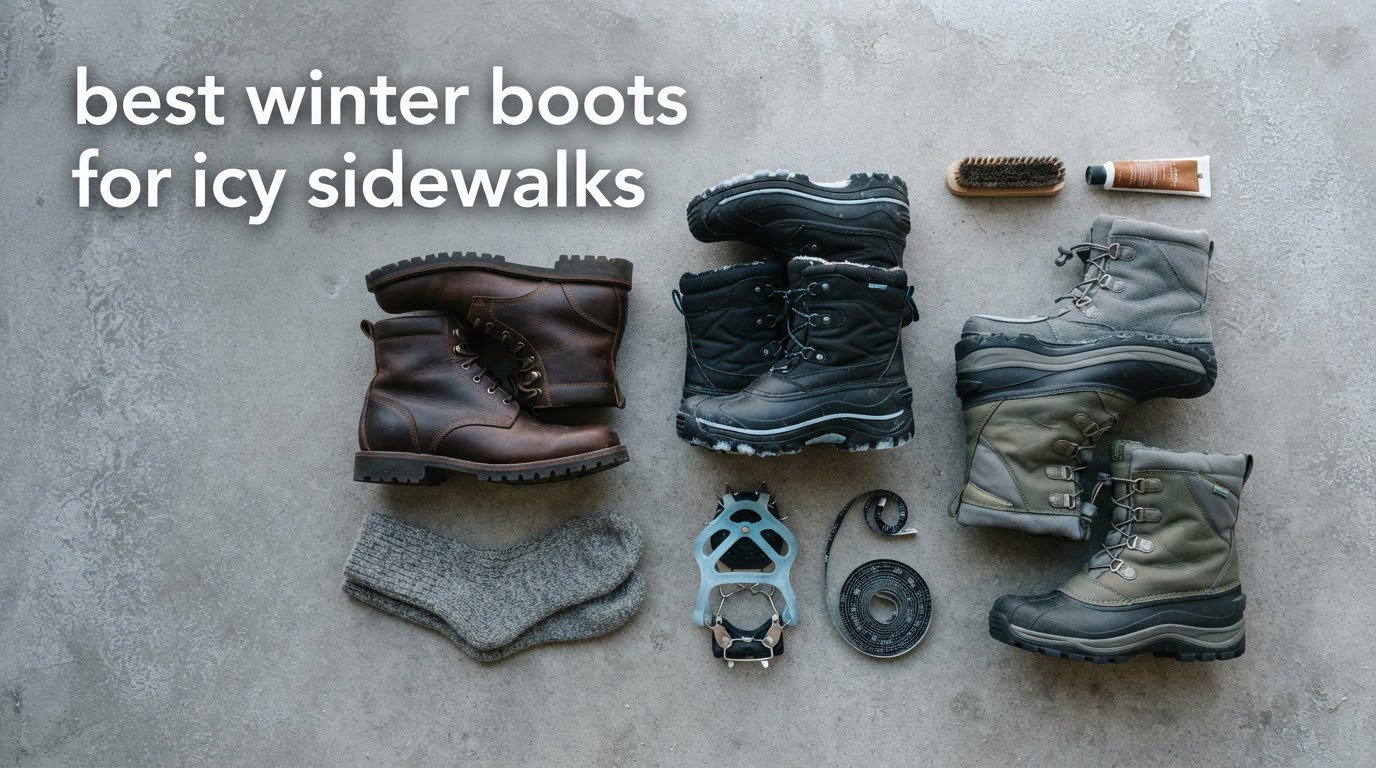 best winter boots for icy sidewalks