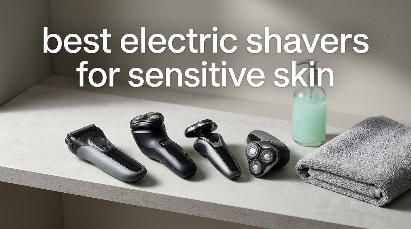 best electric shavers for sensitive skin