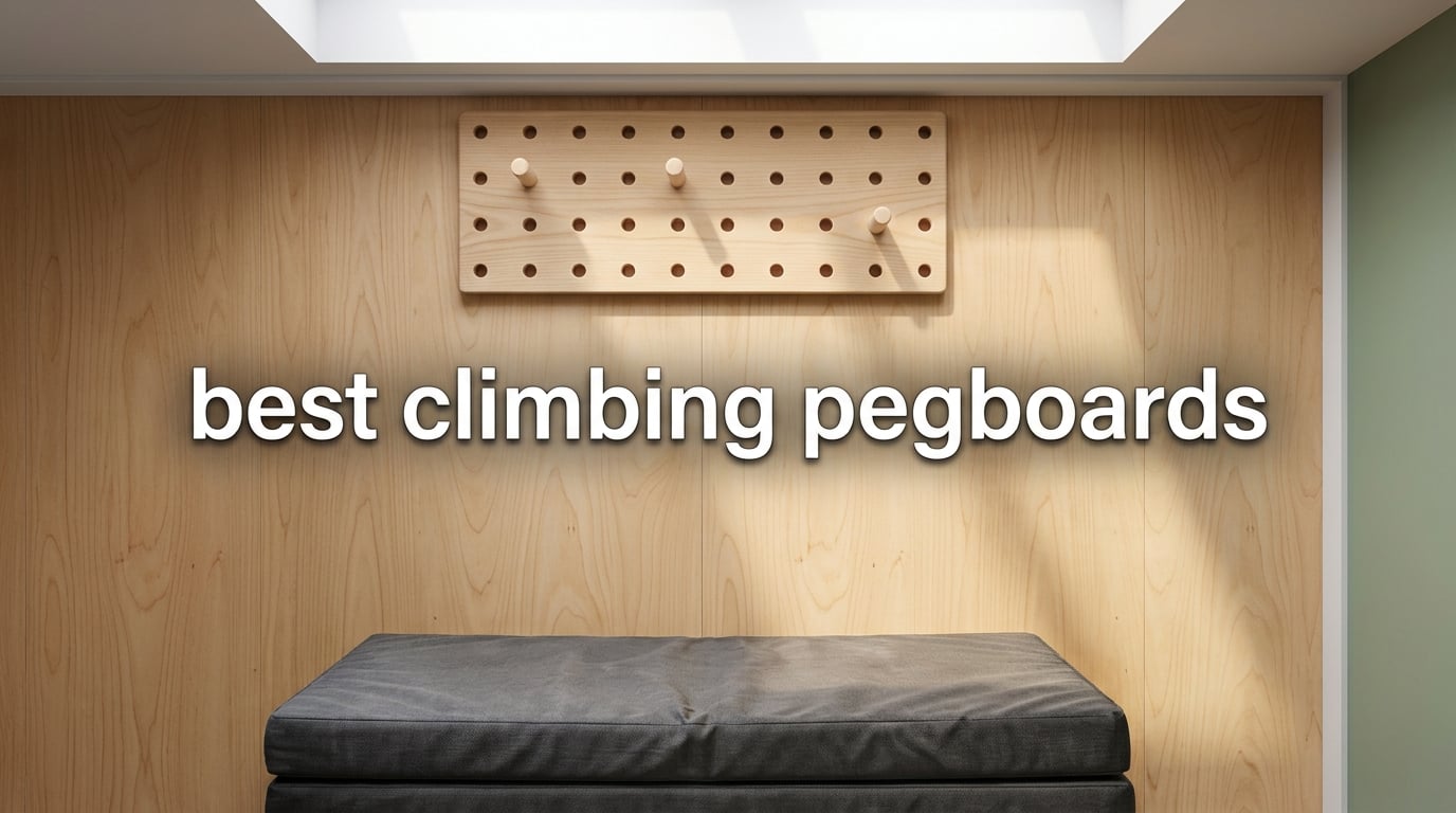best climbing pegboards