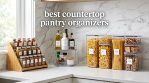 best countertop pantry organizers
