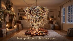 best upside down christmas trees