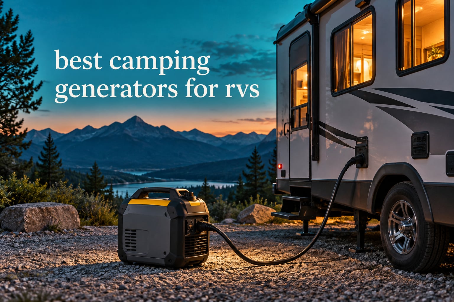best camping generators for rvs