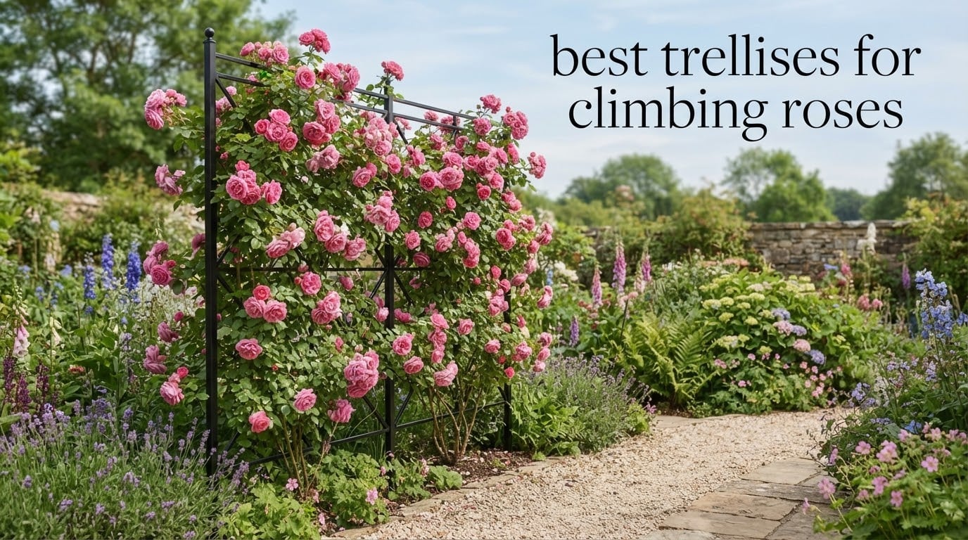 best trellises for climbing roses