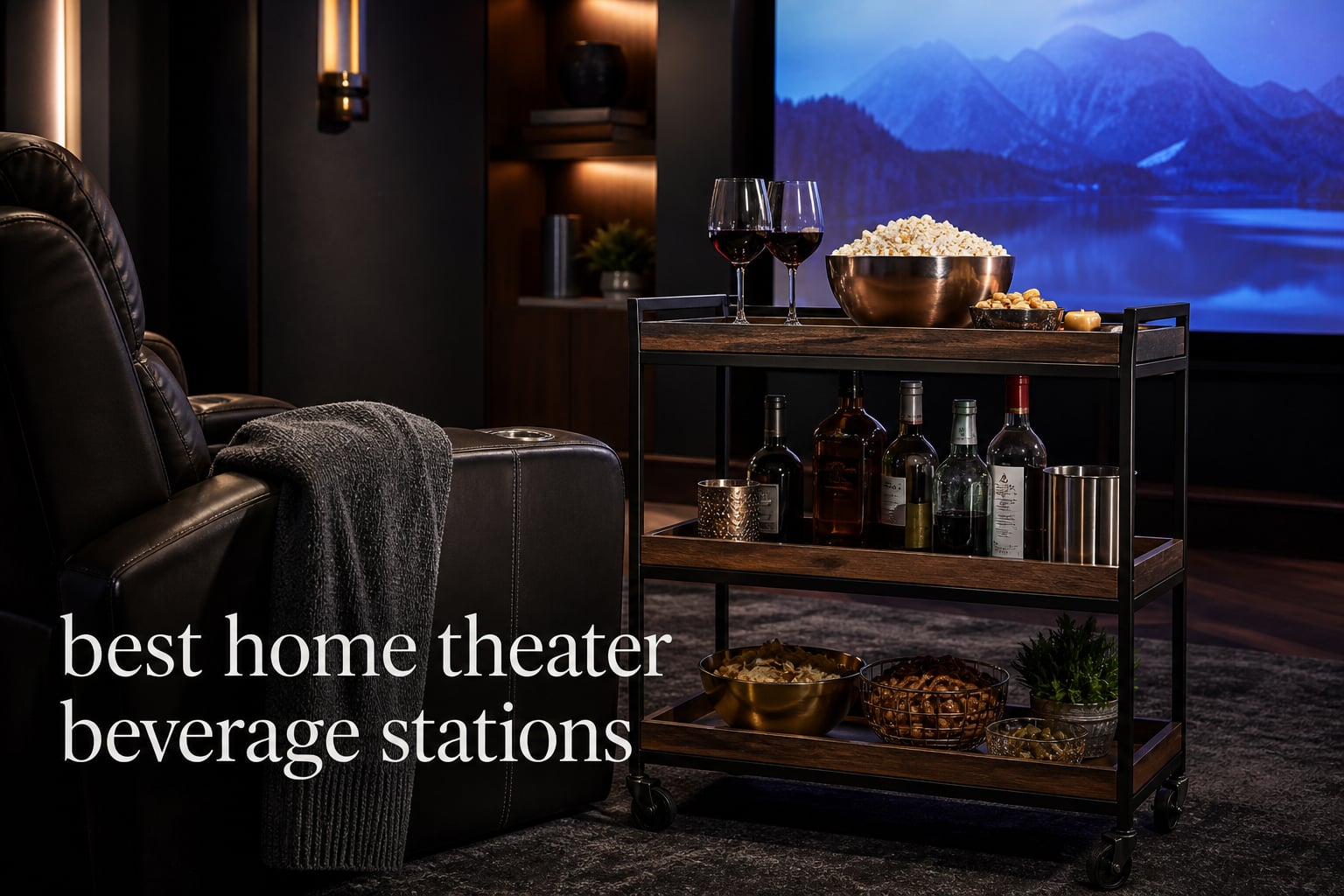 best home theater beverage stations