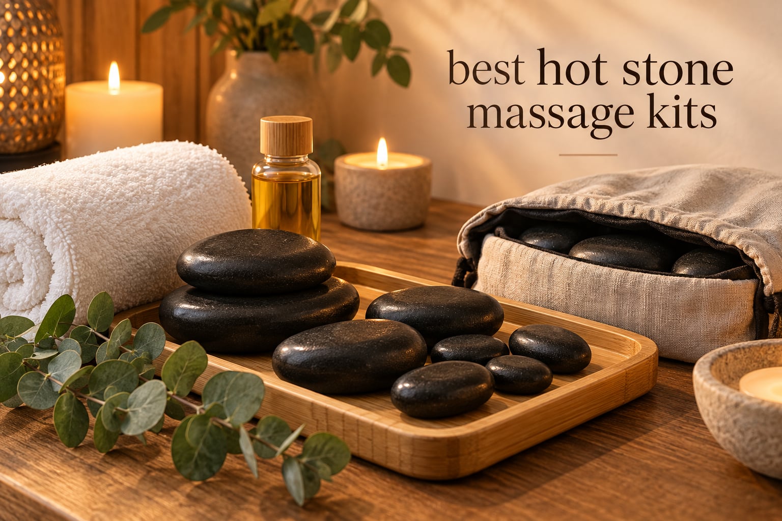 best hot stone massage kits