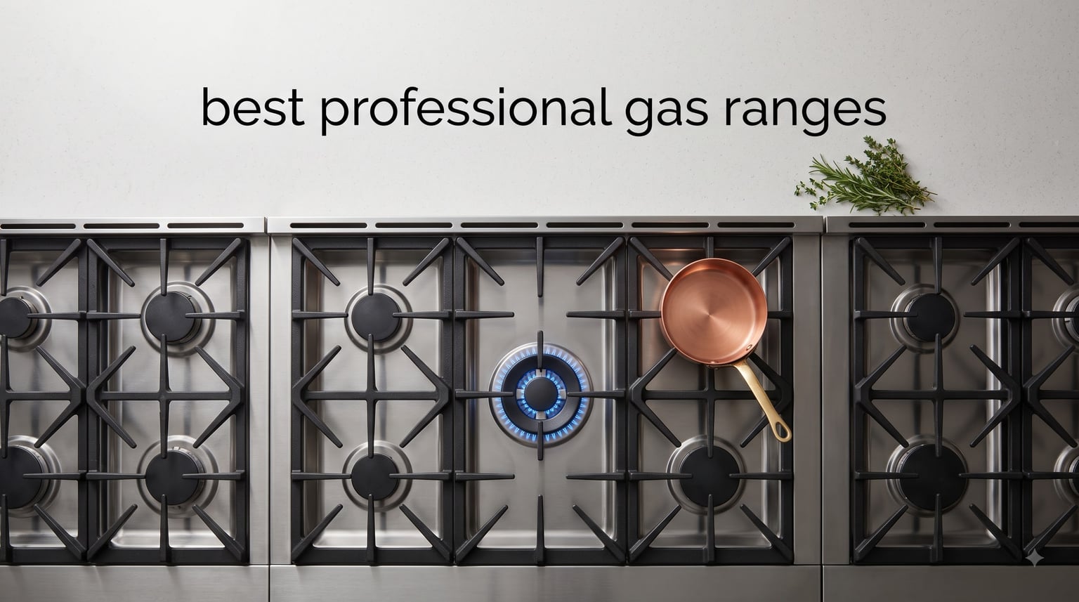 best professional gas ranges