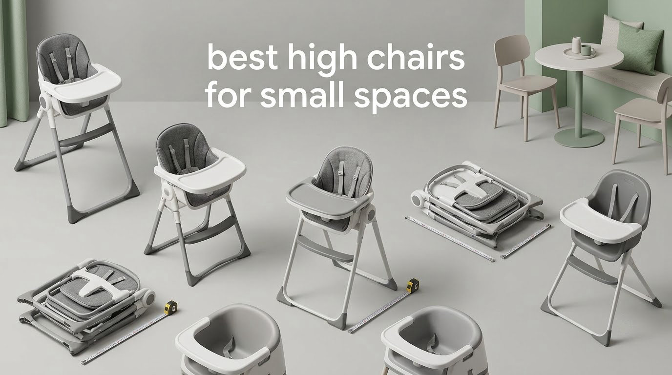 best high chairs for small spaces