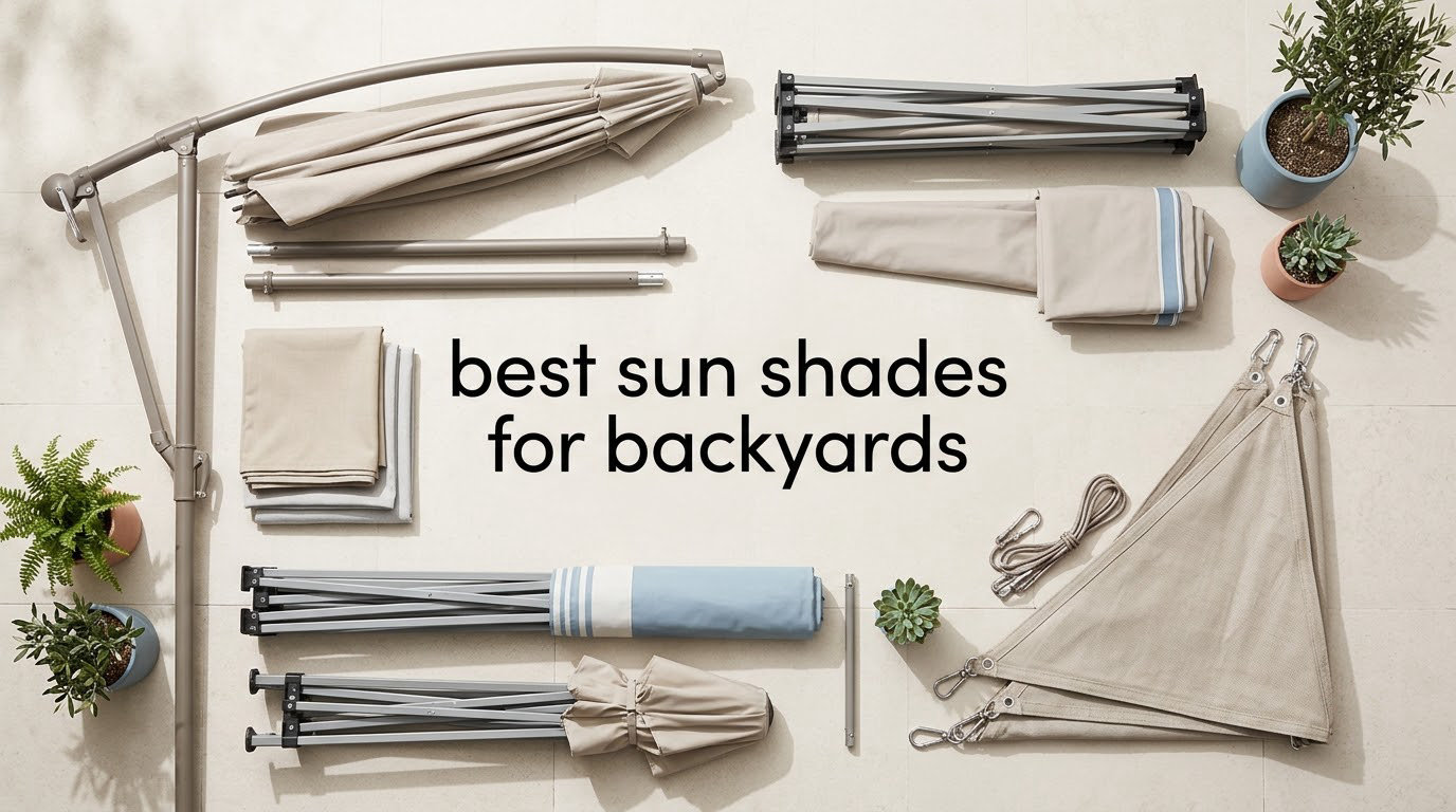 best sun shades for backyards
