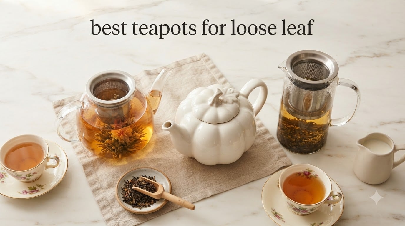 best teapots for loose leaf