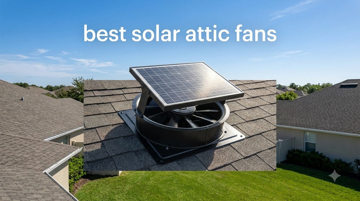 best solar attic fans