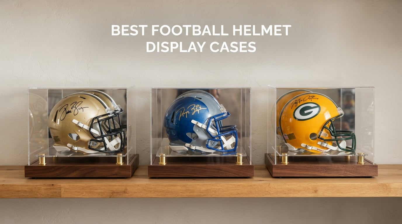 best football helmet display cases