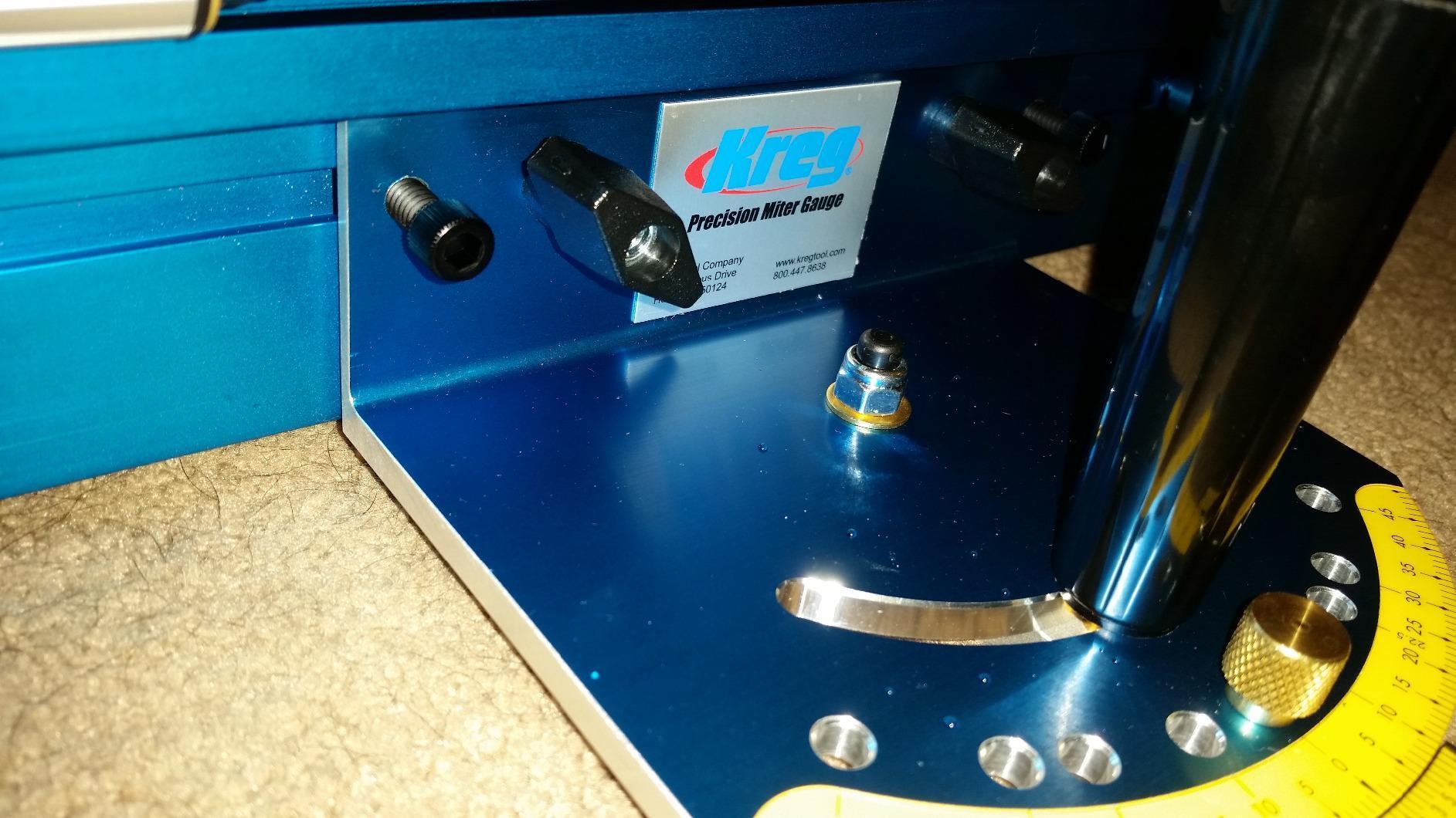 Kreg Precision Miter Gauge System, Table Saw Miter Gauge, KMS7102 customer photo 2