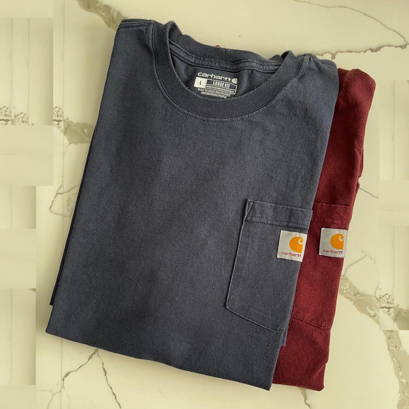 Carhartt Men's Iconic K87 Pocket T-Shirt customer photo 2
