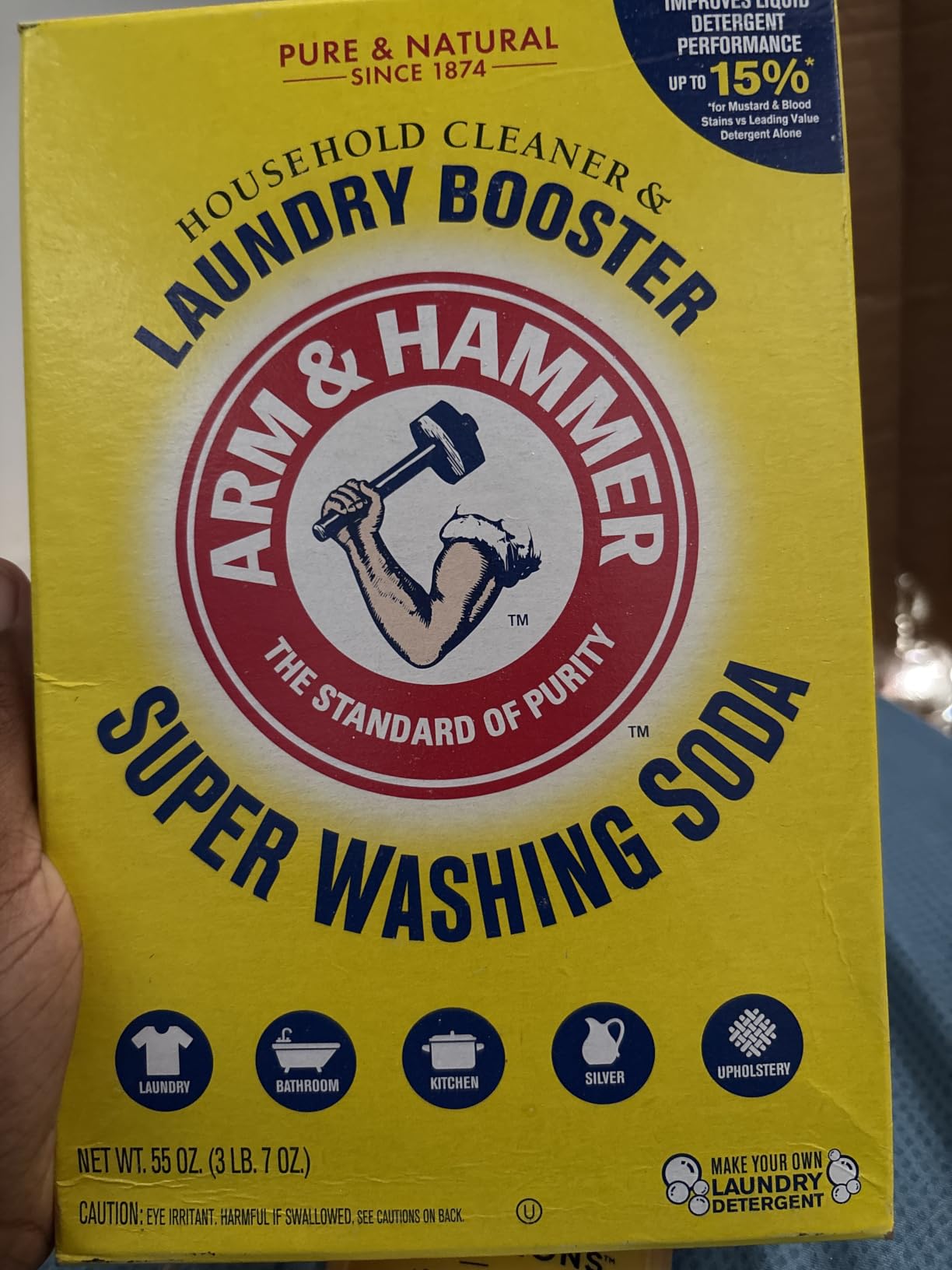 Church & Dwight Co 03020 Arm & Hammer Super Washing Soda customer photo 1