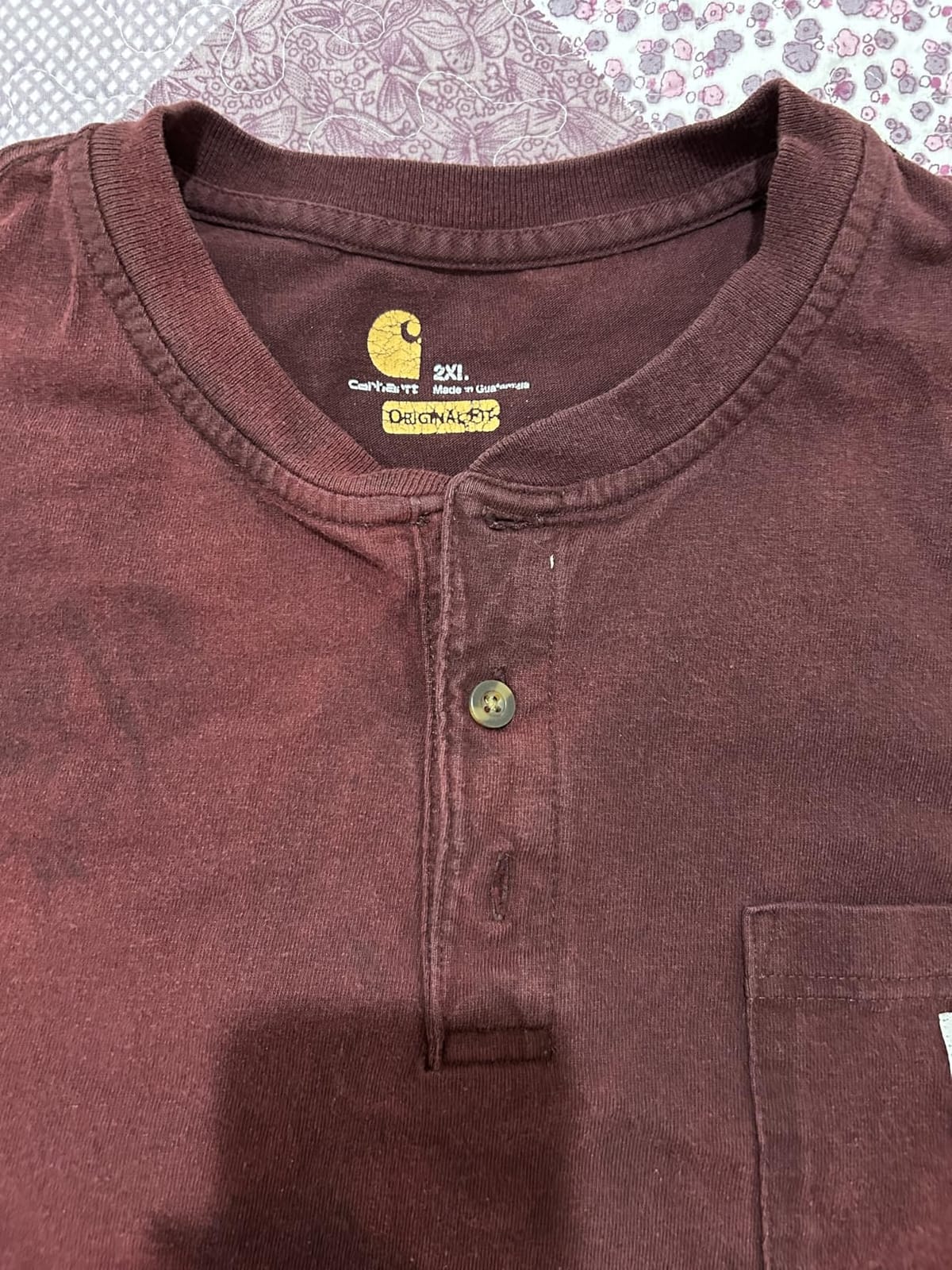 Carhartt Men's Dearborn Loose Henley T-Shirt customer photo 2