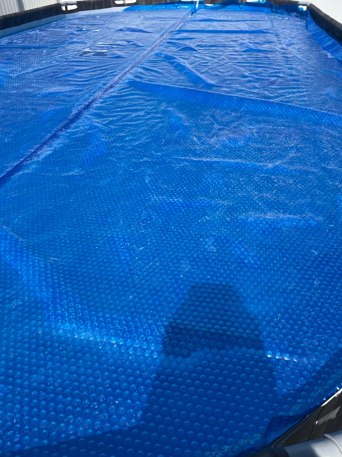 Blue Wave NS405 12-mil Solar Blanket for Rectangular In-Ground Pools, 12-ft x 24-ft, Blue customer photo 1