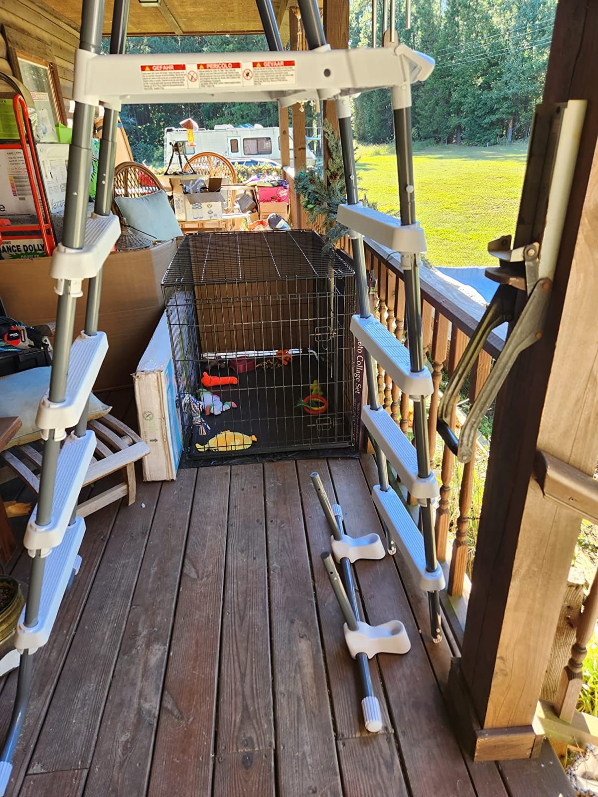 Intex Deluxe Pool Ladder with Removable Steps customer photo 1