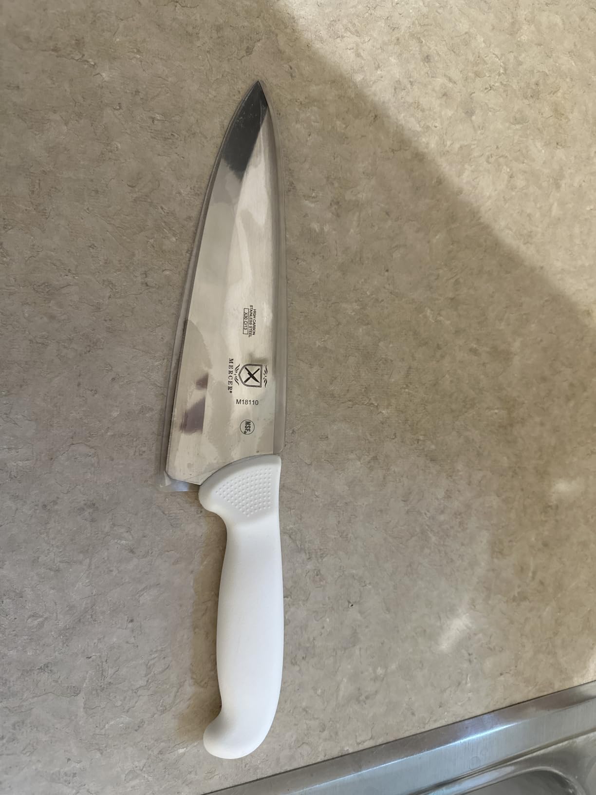 Mercer Culinary Ultimate White, 8 Inch Chef's Knife customer photo 2