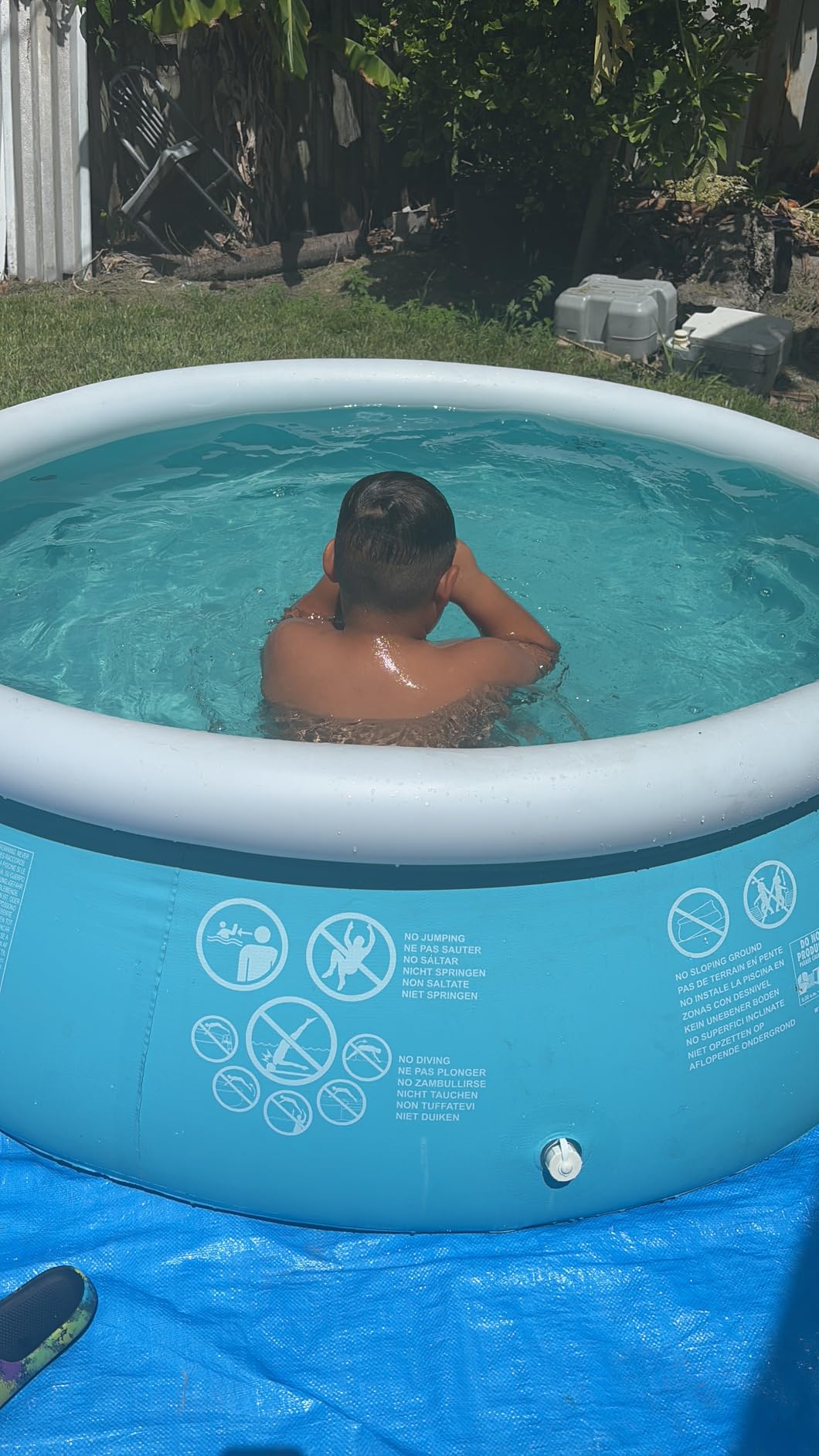INTEX Easy Set 6ft x 20in Inflatable Ring Above Ground Swimming Pool customer photo 2