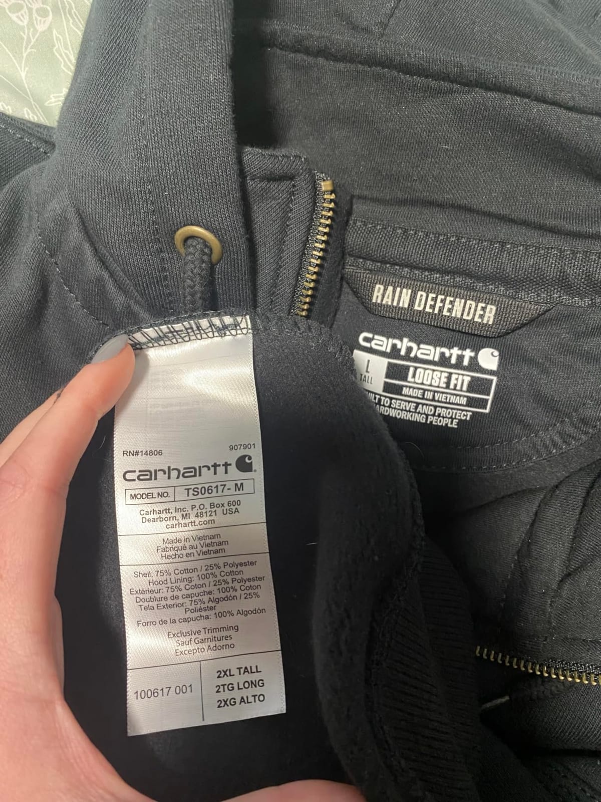 Carhartt Men's Paxton 1/4-Zip Sweatshirt customer photo 1
