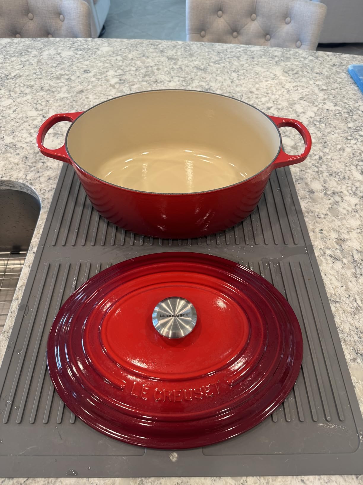 Le Creuset 9.5 qt Oval Dutch Oven customer photo 1