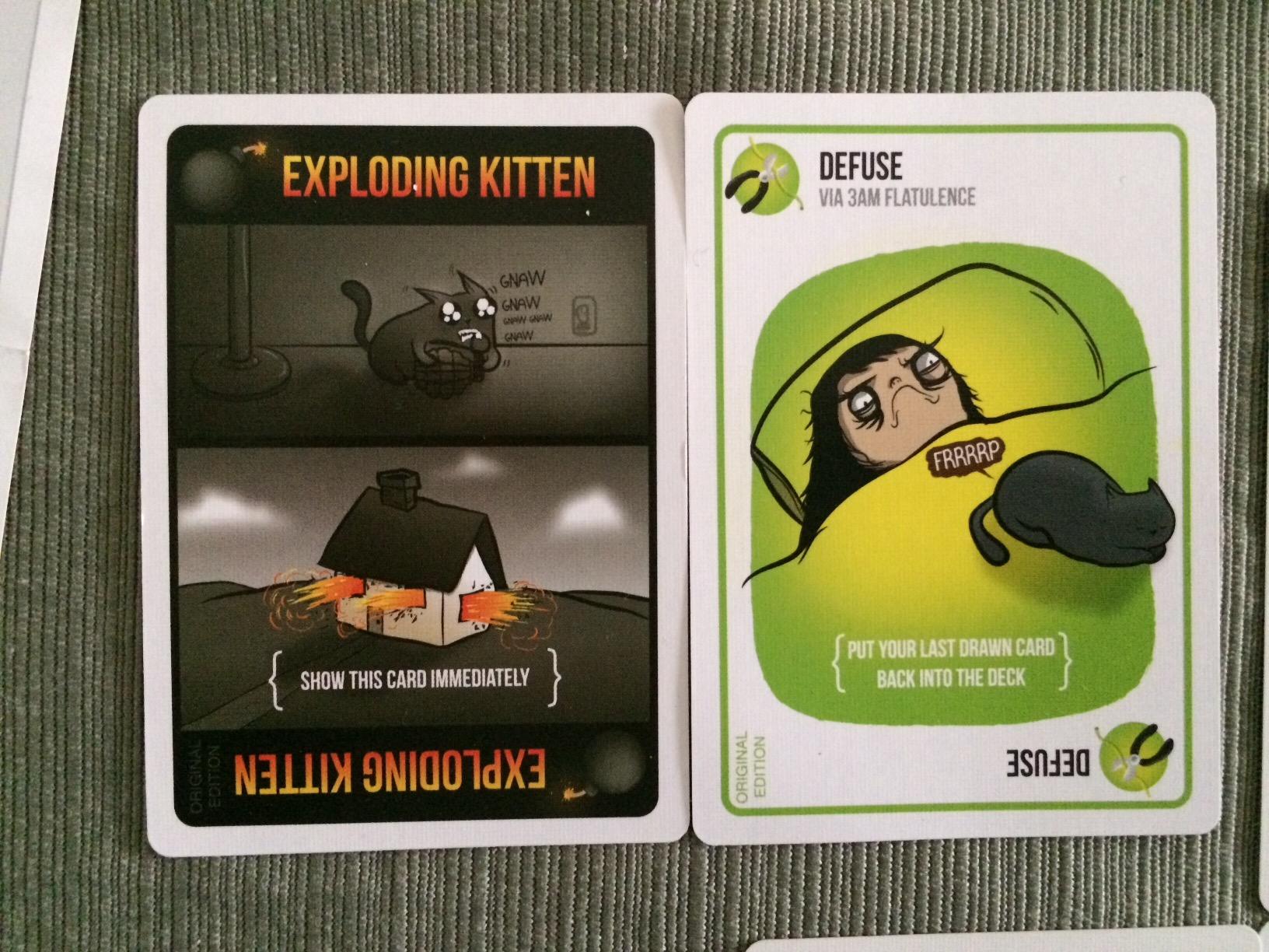 Exploding Kittens Original Edition, 2-5 Players, Ages 7+ Card Game customer photo 2