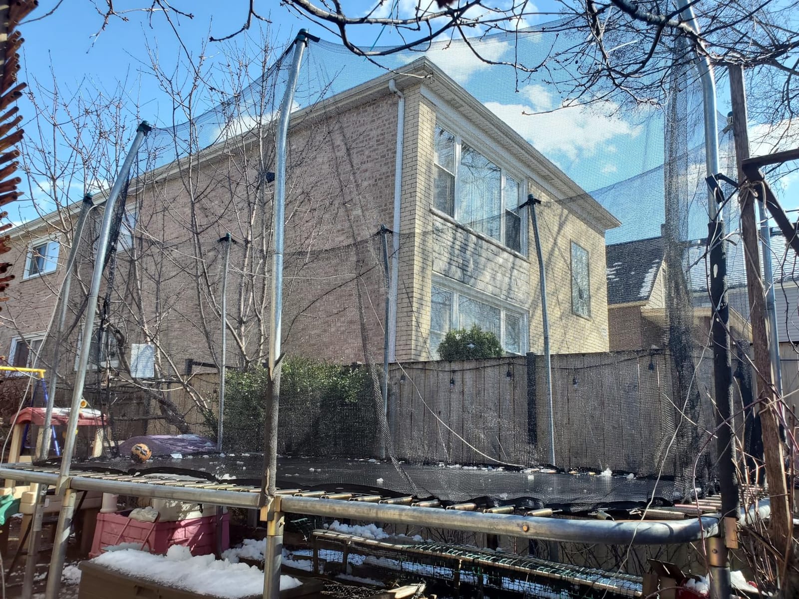 Skywalker Trampolines Round Enclosure Net customer photo 2