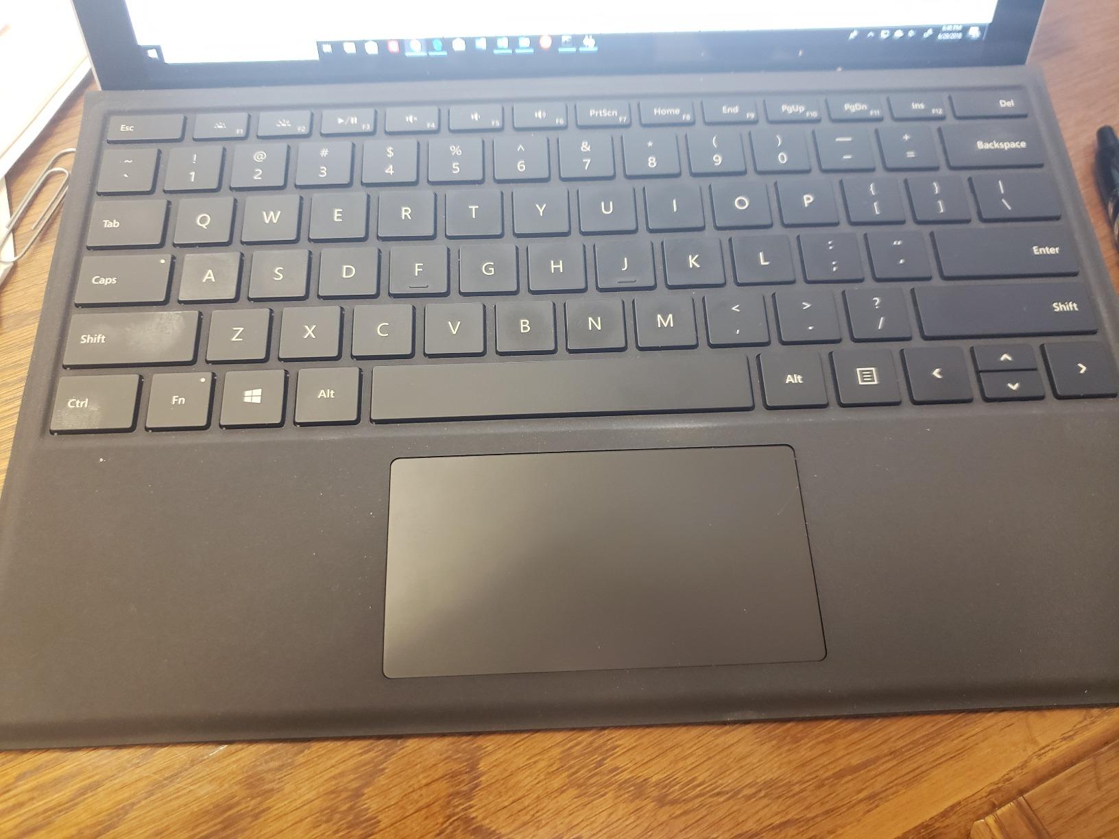 Type Cover with Fingerprint ID customer photo 2
