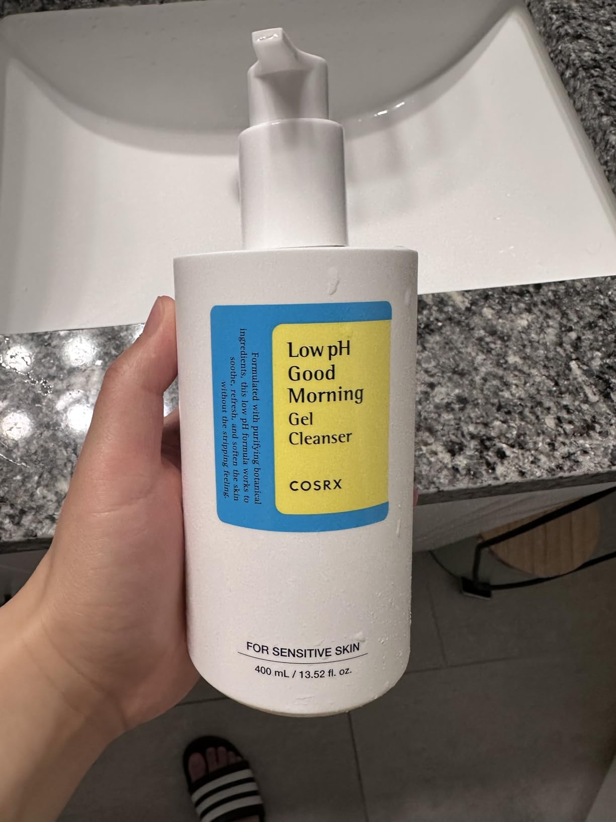 COSRX Low pH Good Morning Gel Face Cleanser, Gentle Face Wash, 5.07 fl oz customer photo 1
