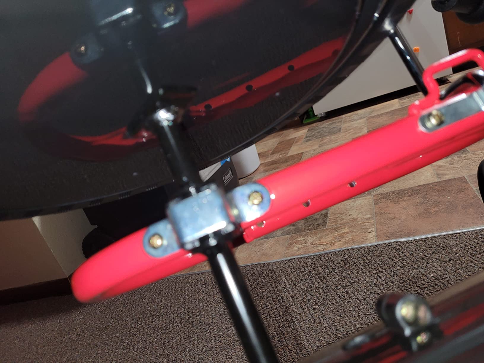 hauck Kids Pedal Go Kart, Hurricane 4 Wheel Bike Cart, Ages 4-10, Red customer photo 2