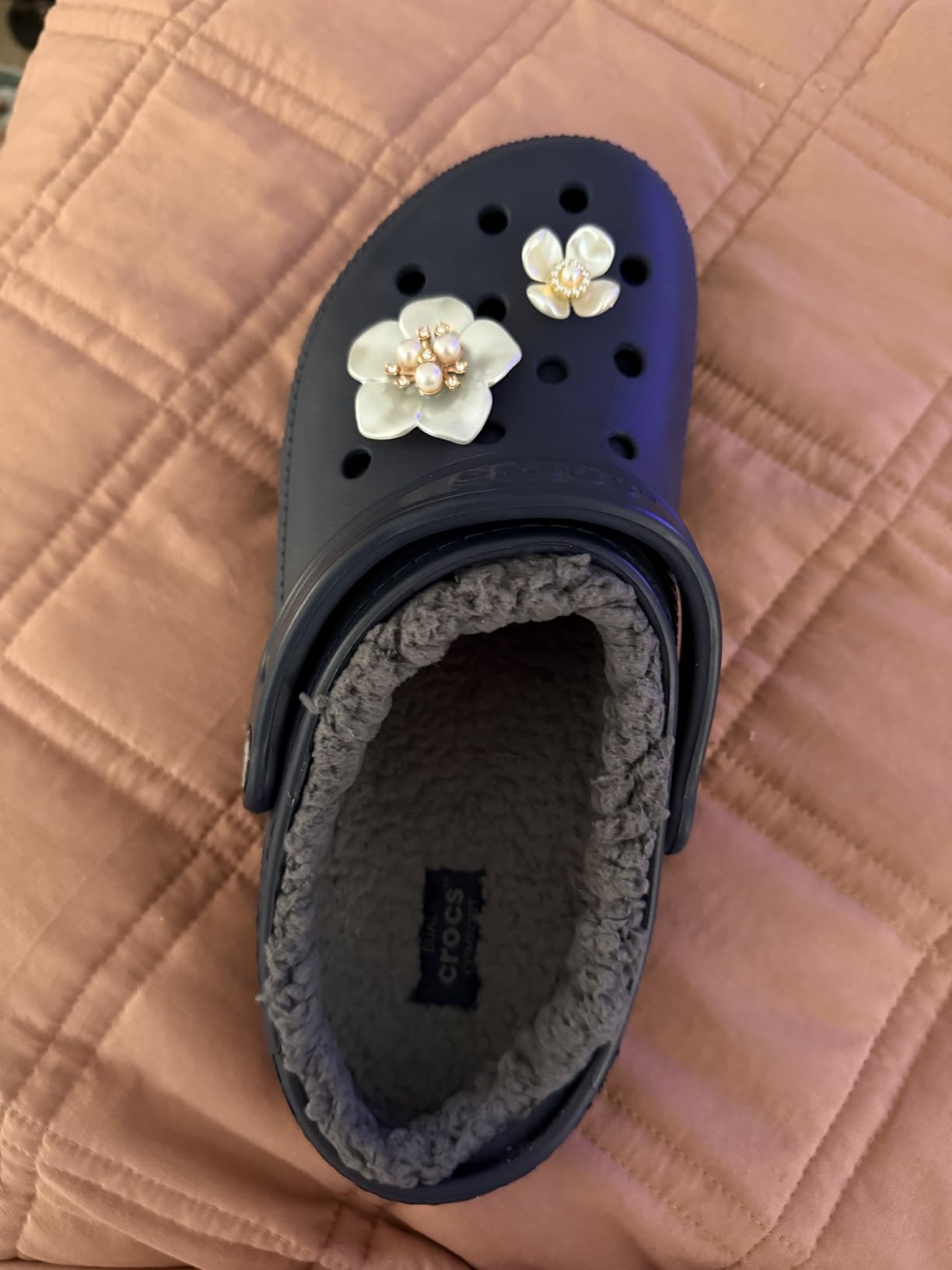 Crocs Unisex-Adult Classic Lined Clog customer photo 1