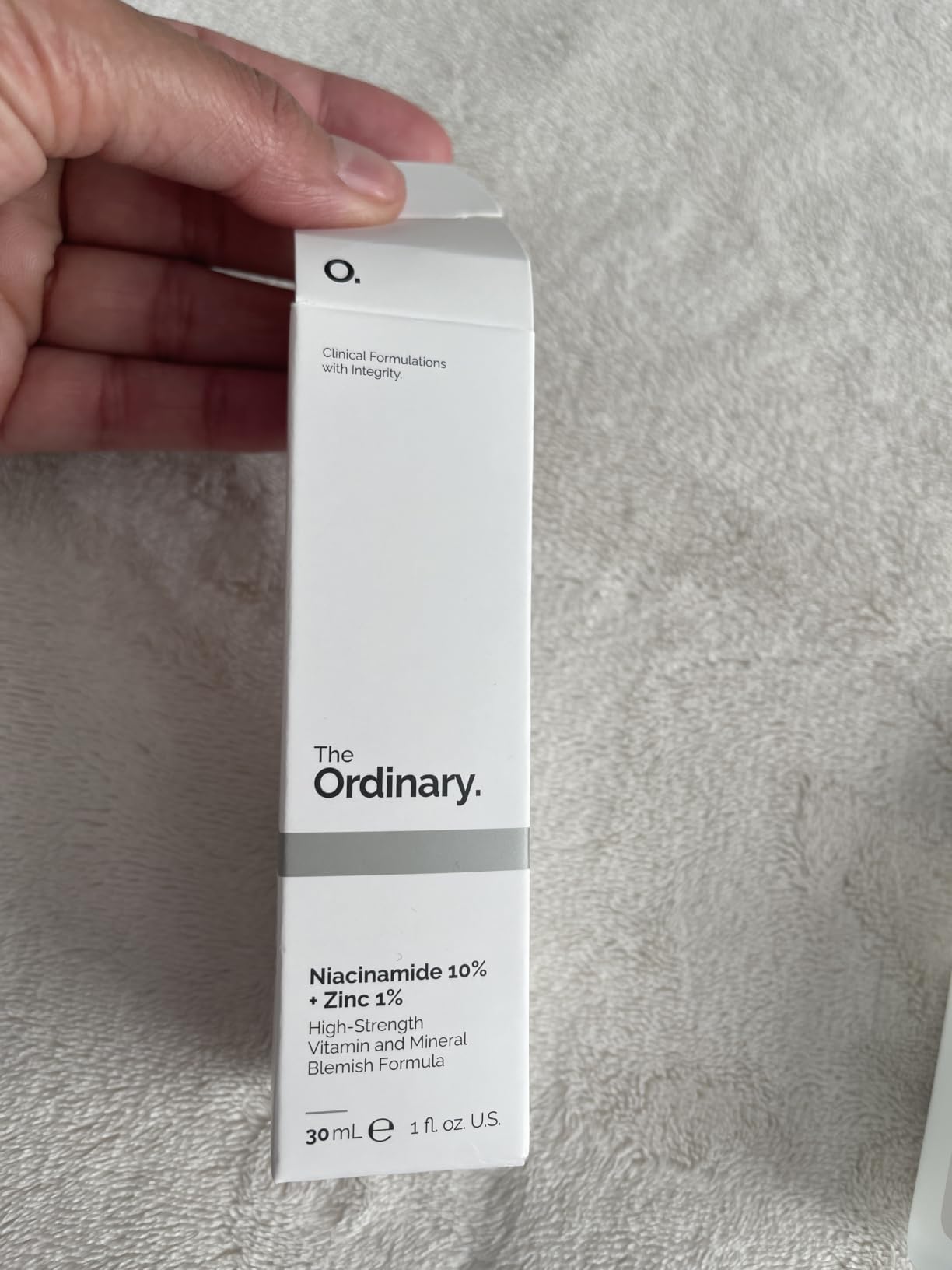 The Ordinary Niacinamide 10% + Zinc 1%, Smoothing Serum for Blemish-Prone Skin customer photo 2