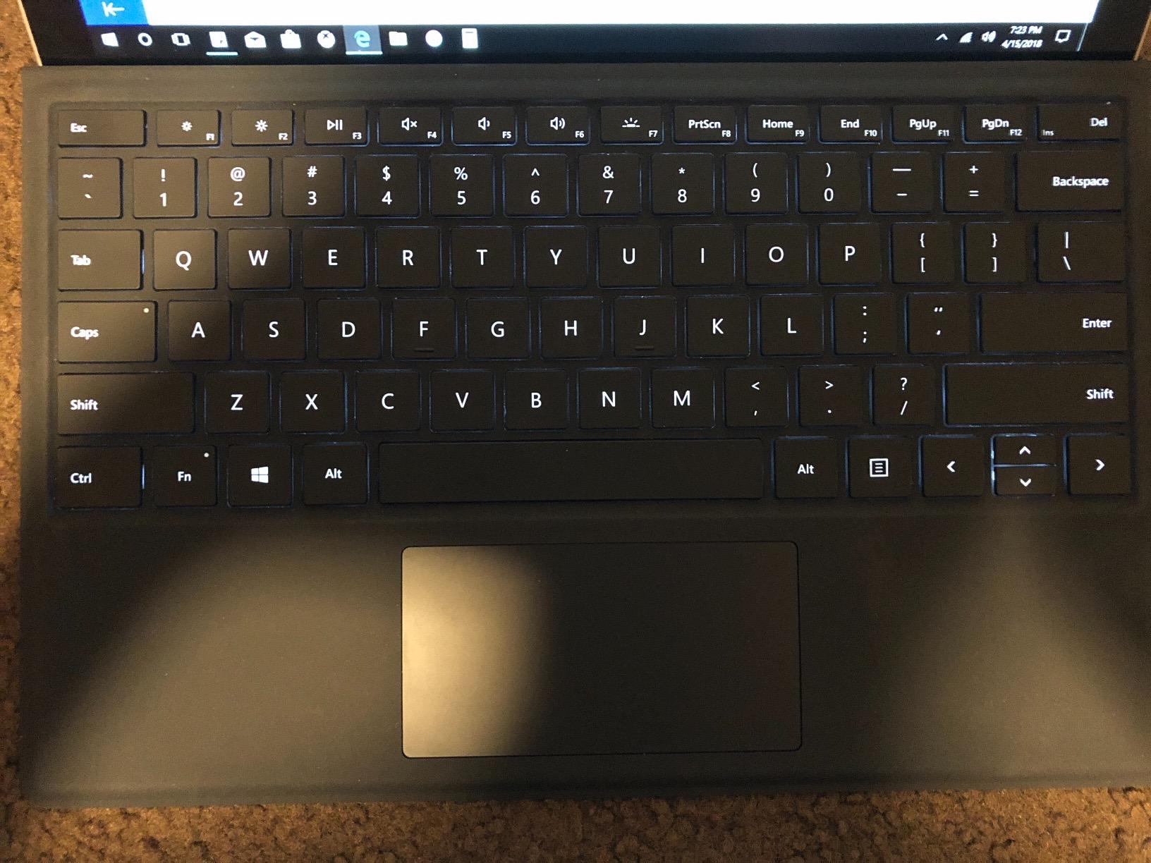 Surface Pro Type Cover customer photo 2