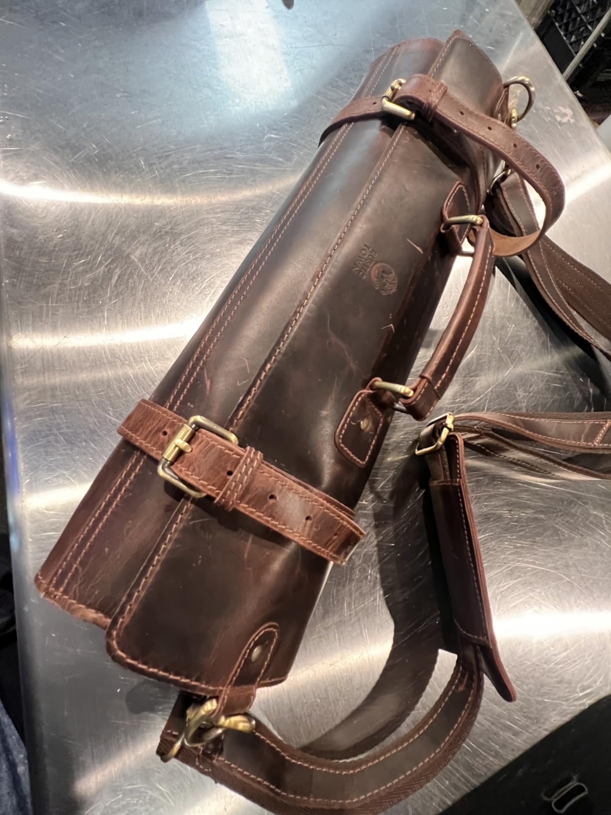 Rustic Town Genuine Leather Chef Knife Roll All Purpose Chef Roll customer photo 2