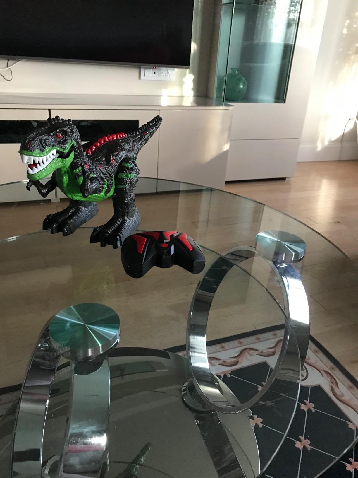 TEMI Remote Control Dinosaur Toys for Boys Ages 3-5, RC Walking Dinosaur customer photo 1