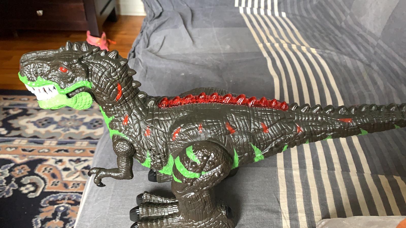 TEMI Remote Control Dinosaur Toys for Boys Ages 3-5, RC Walking Dinosaur customer photo 2