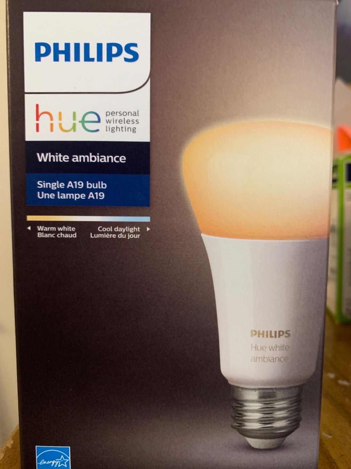 Hue White Ambiance A19 customer photo 2