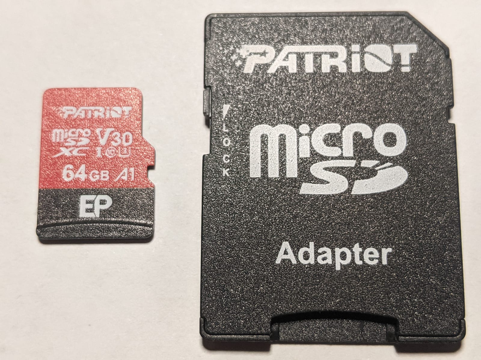Patriot 64GB V30 A1 customer photo 1
